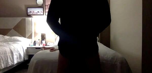 she takes it from behind